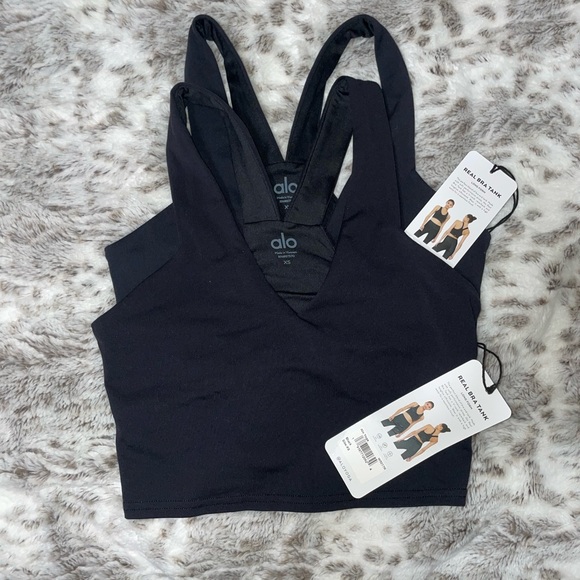 NWT Alo Real Bra Tank - Picture 2 of 2